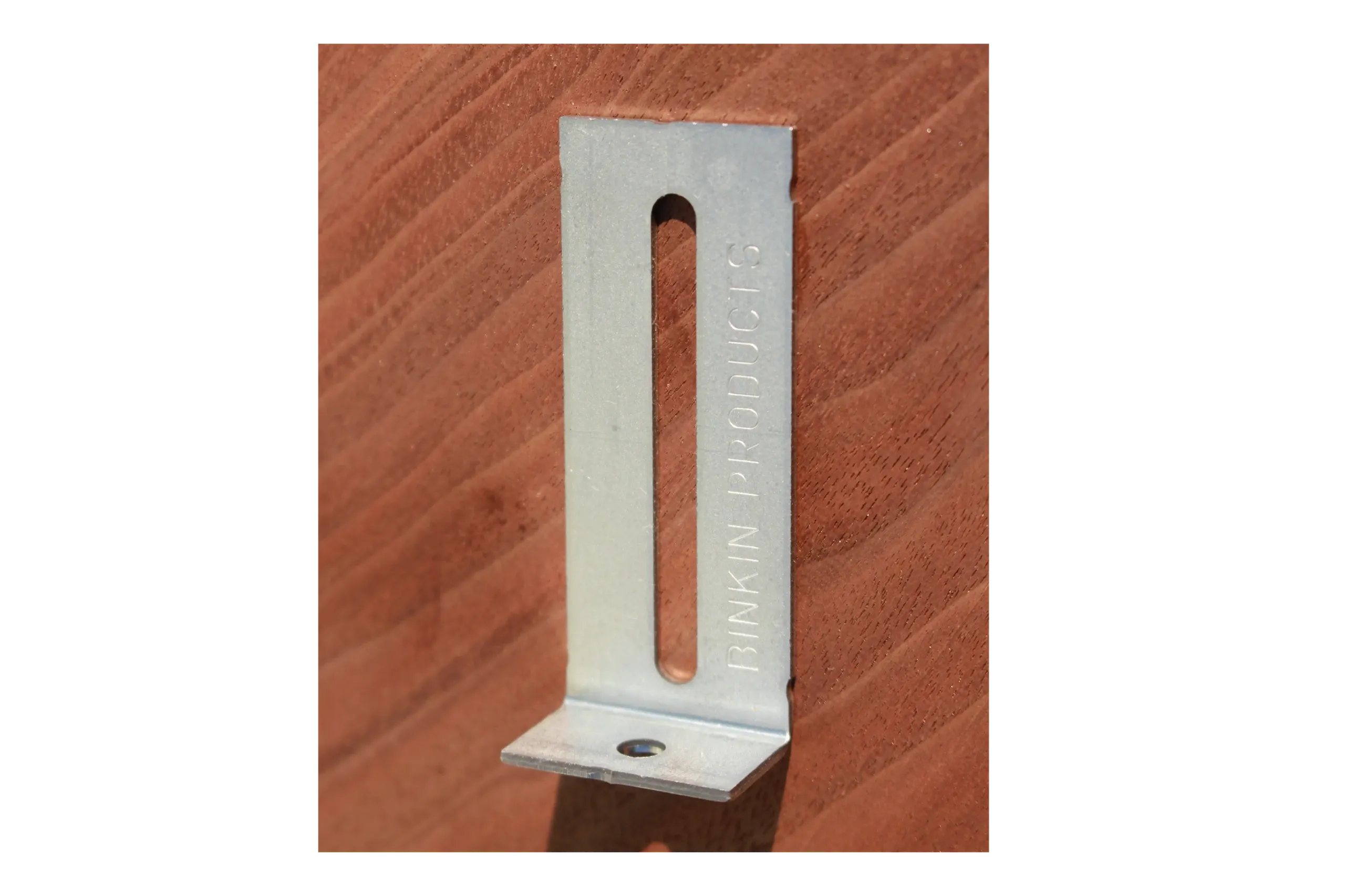 BINKIN bracket mounted with a screw through the anchor hole
