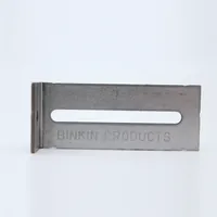 BINKIN Universal Steel L-Bracket, side view with the BINKIN PRODUCTS stamp